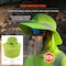 Ergodyne S/M Lime Ranger Hat - Neck Shade 8934 - alternate 6